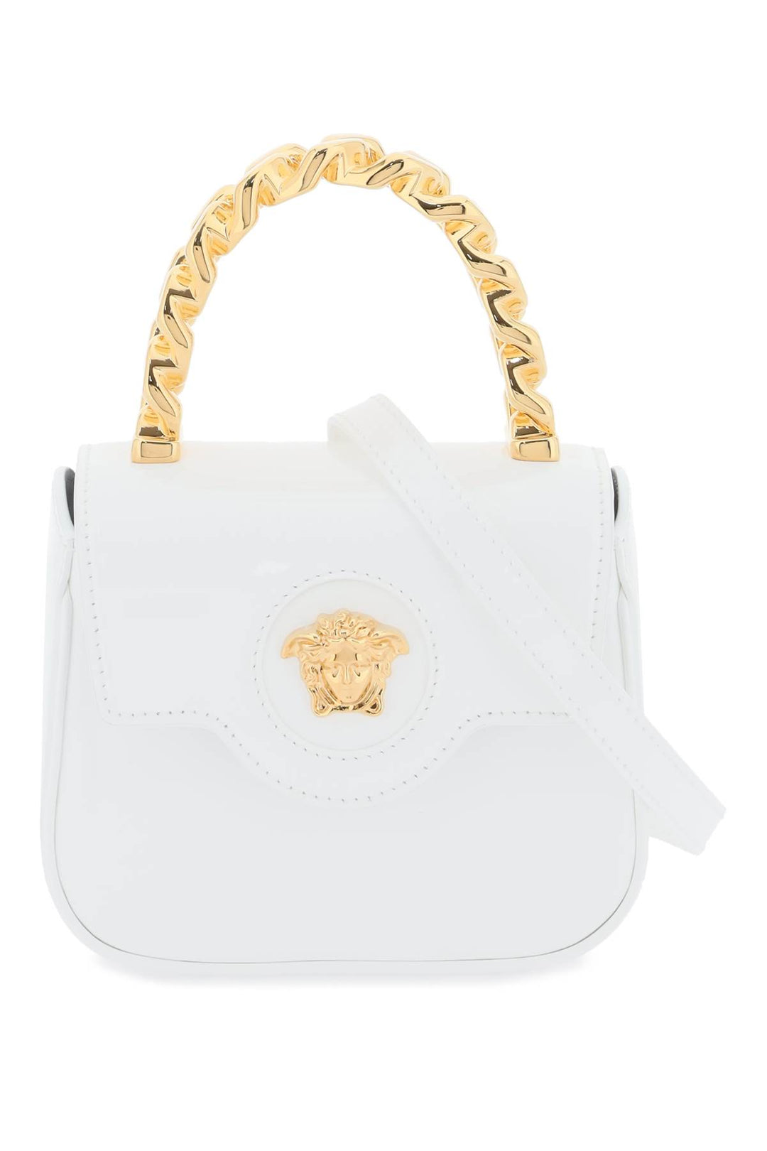 Patent Leather 'La Medusa' Mini Bag - Versace - Women