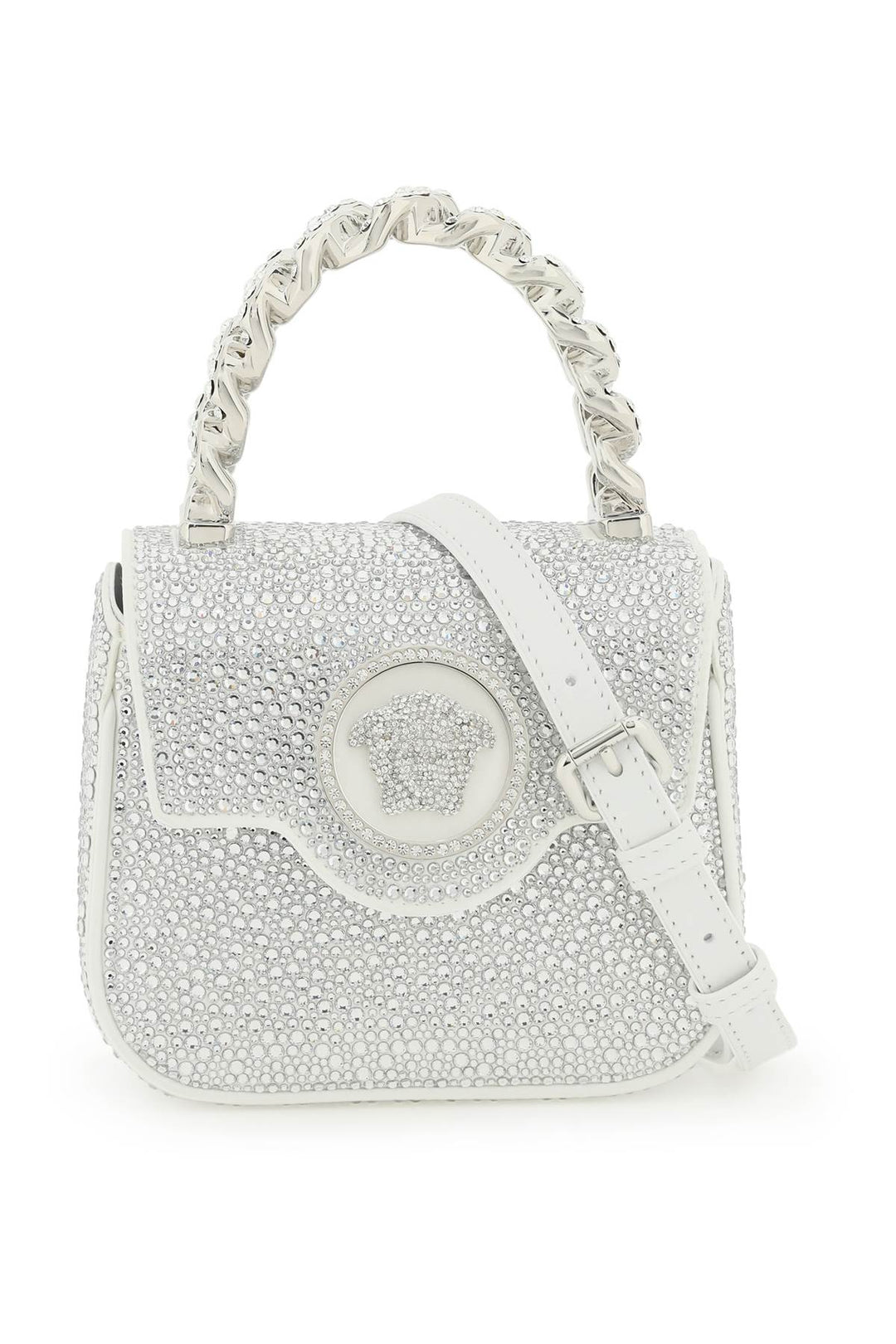 La Medusa Handbag With Crystals - Versace - Women