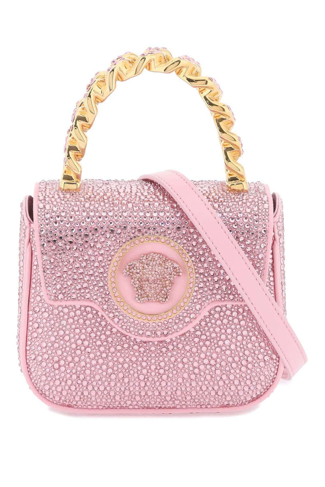 La Medusa Handbag With Crystals - Versace - Women