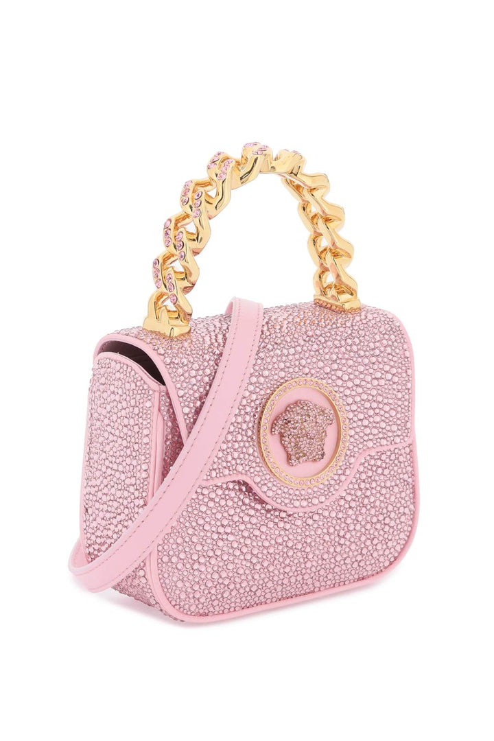 La Medusa Handbag With Crystals - Versace - Women