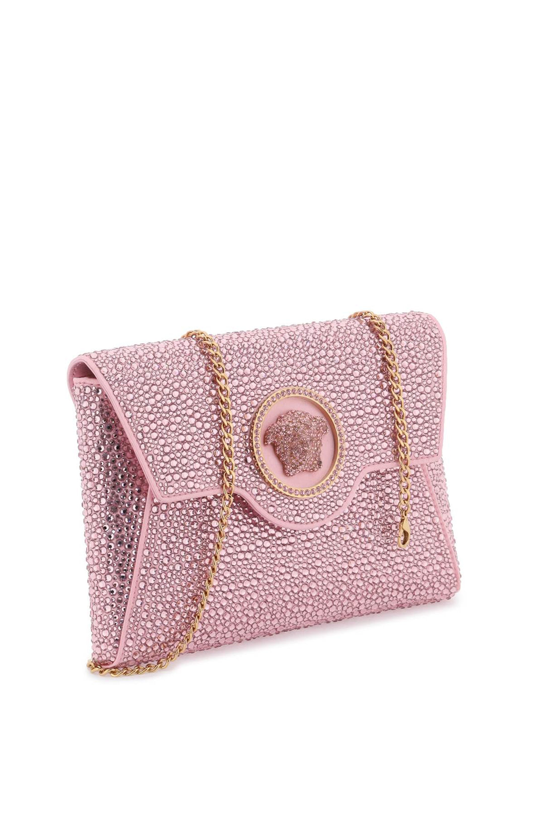 La Medusa Envelope Clutch With Crystals - Versace - Women