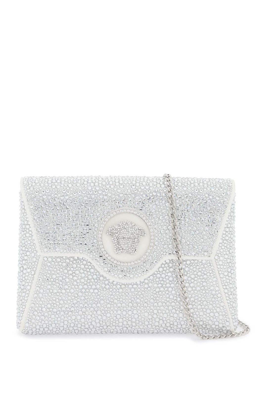 La Medusa Envelope Clutch With Crystals - Versace - Women