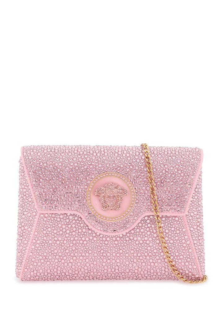 La Medusa Envelope Clutch With Crystals - Versace - Women