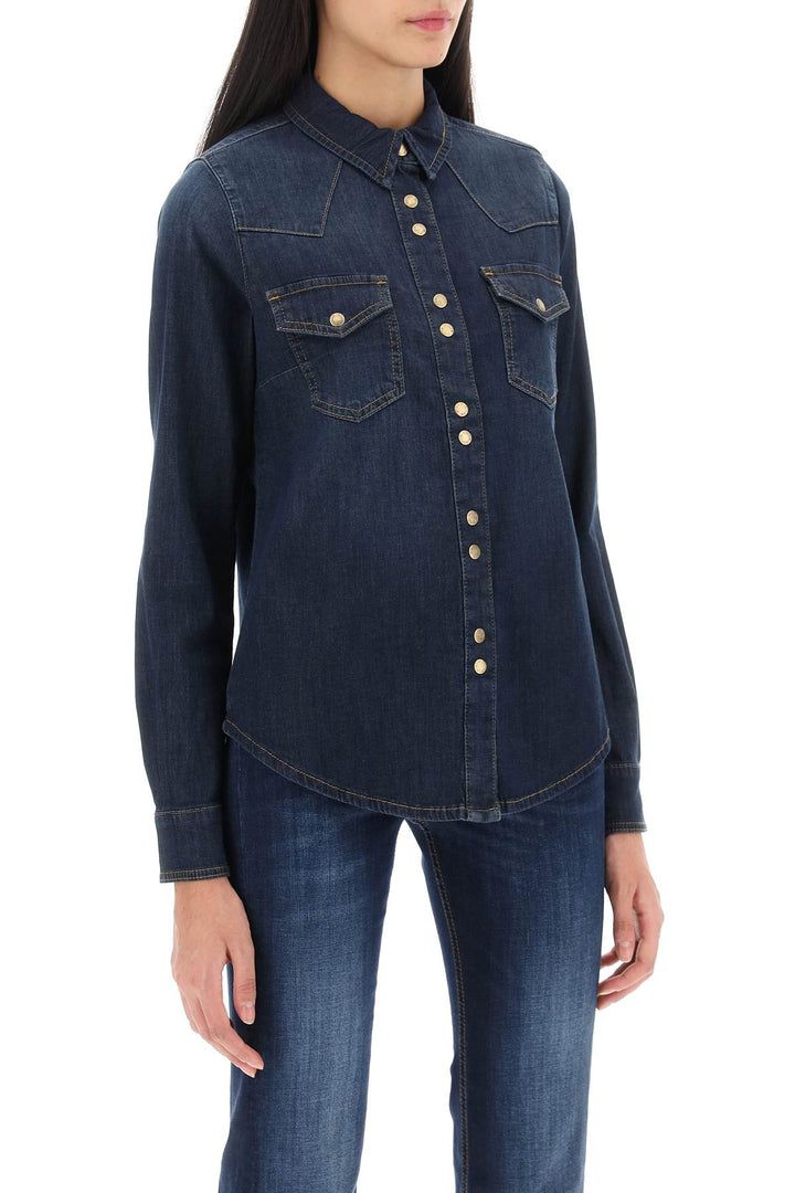 Caroline Denim Shirt - Pinko - Women