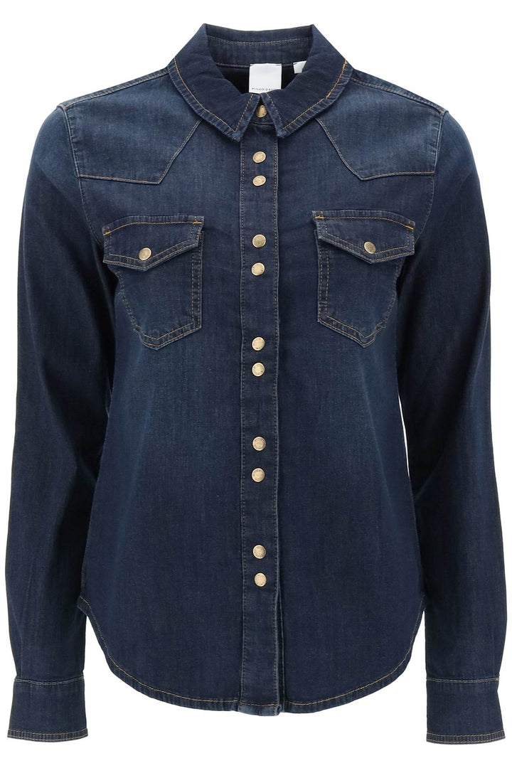 Caroline Denim Shirt - Pinko - Women