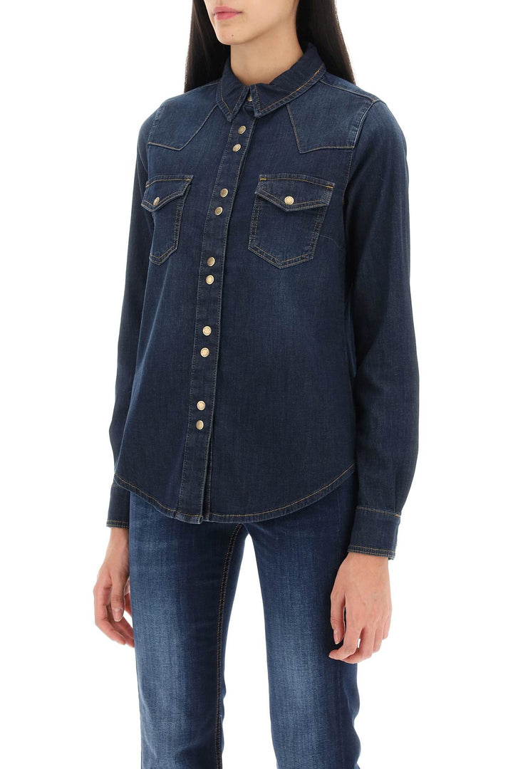 Caroline Denim Shirt - Pinko - Women