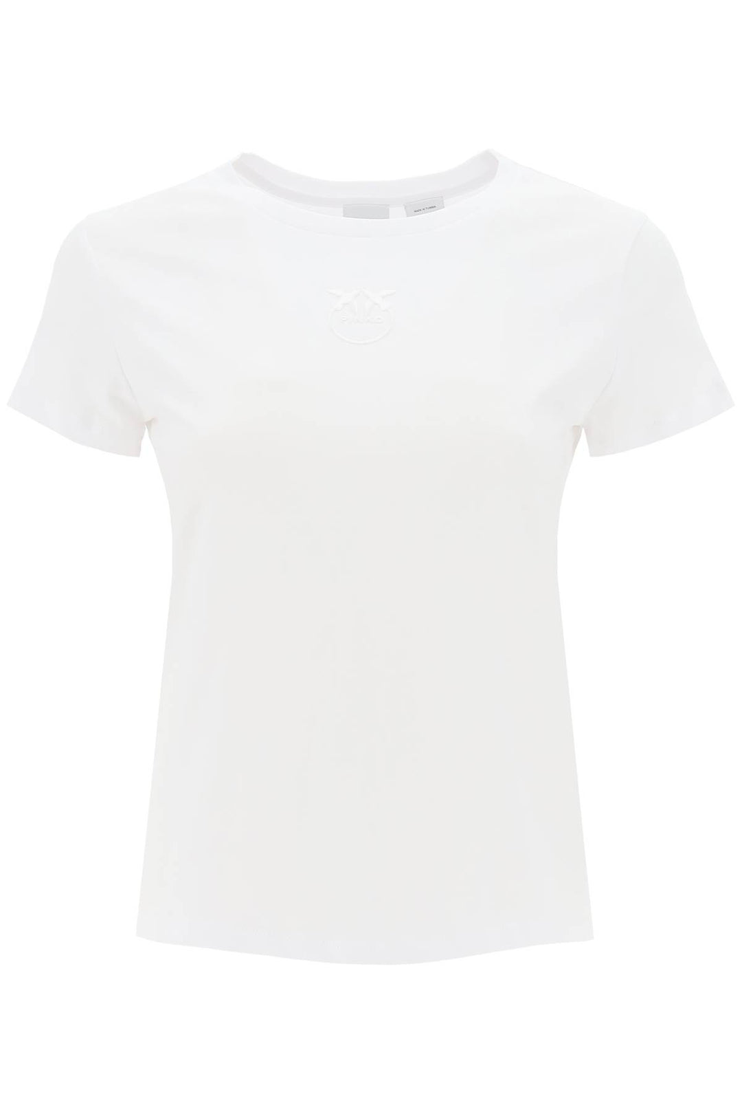 Embroidered Effect Logo T Shirt - Pinko - Women