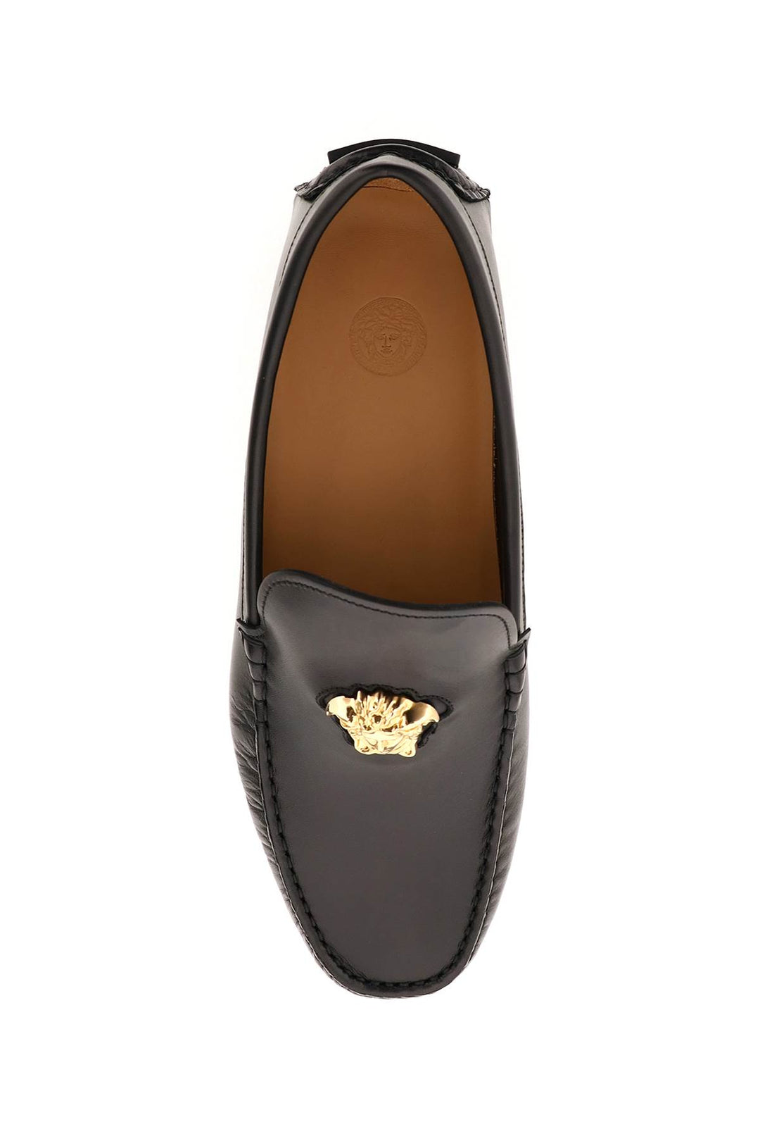 La Medusa Leather Loafers - Versace - Men