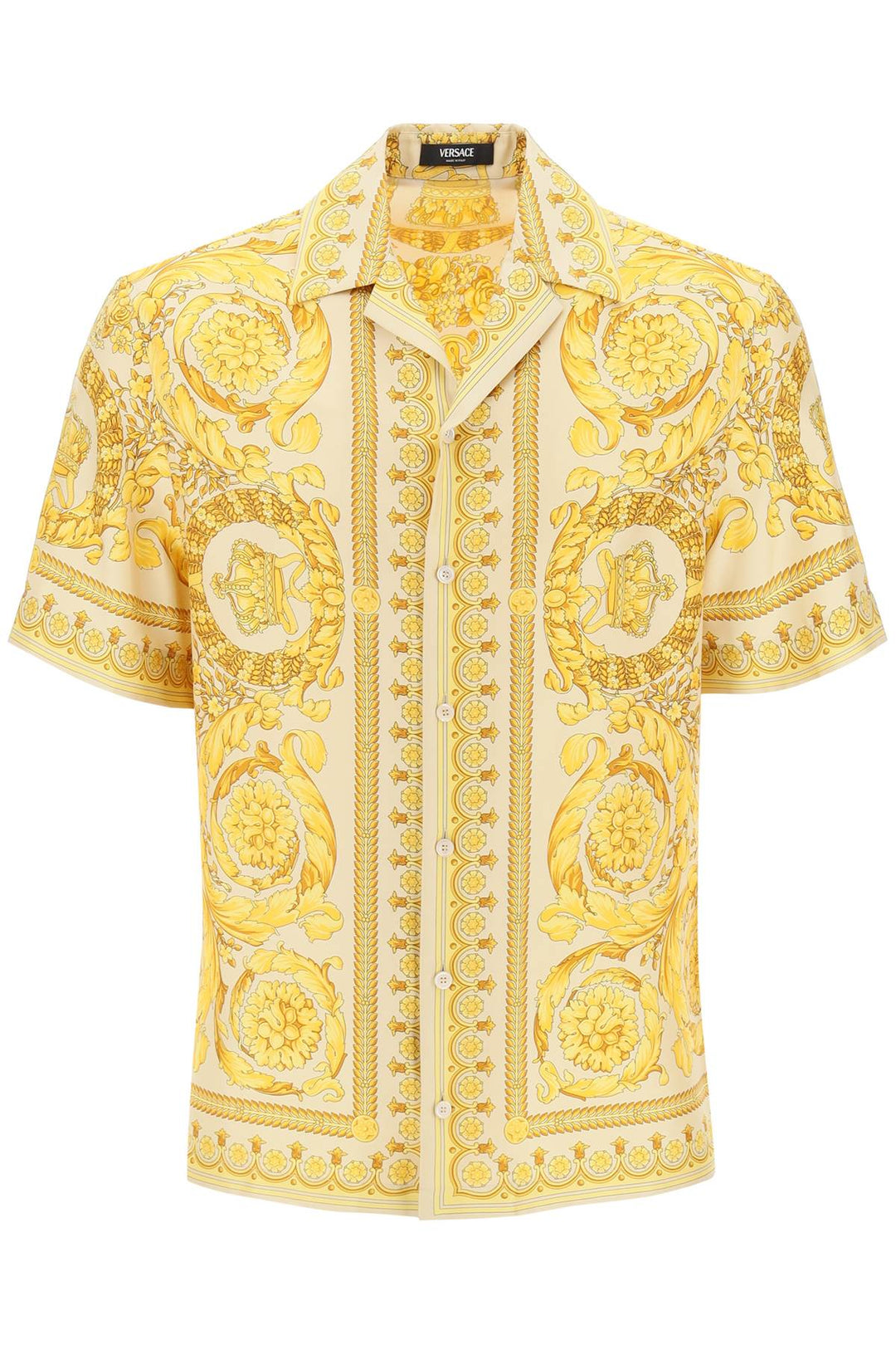 Barocco Bowling Shirt - Versace - Men