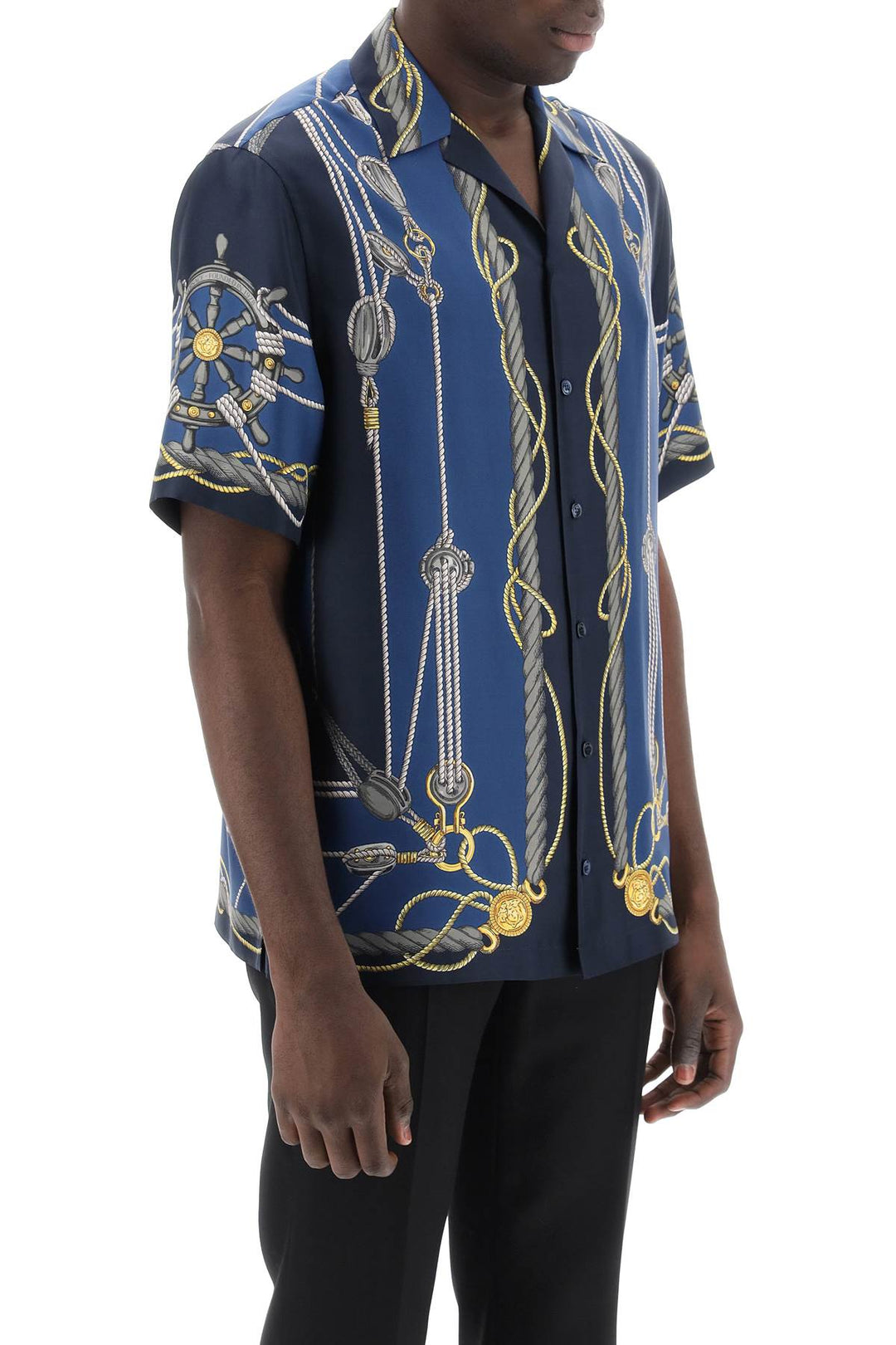 Versace Nautical Bowling Shirt - Versace - Men