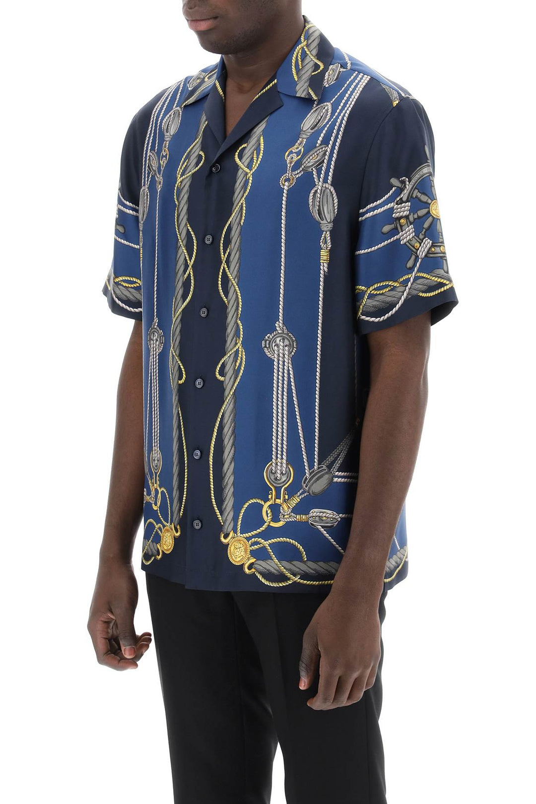 Versace Nautical Bowling Shirt - Versace - Men