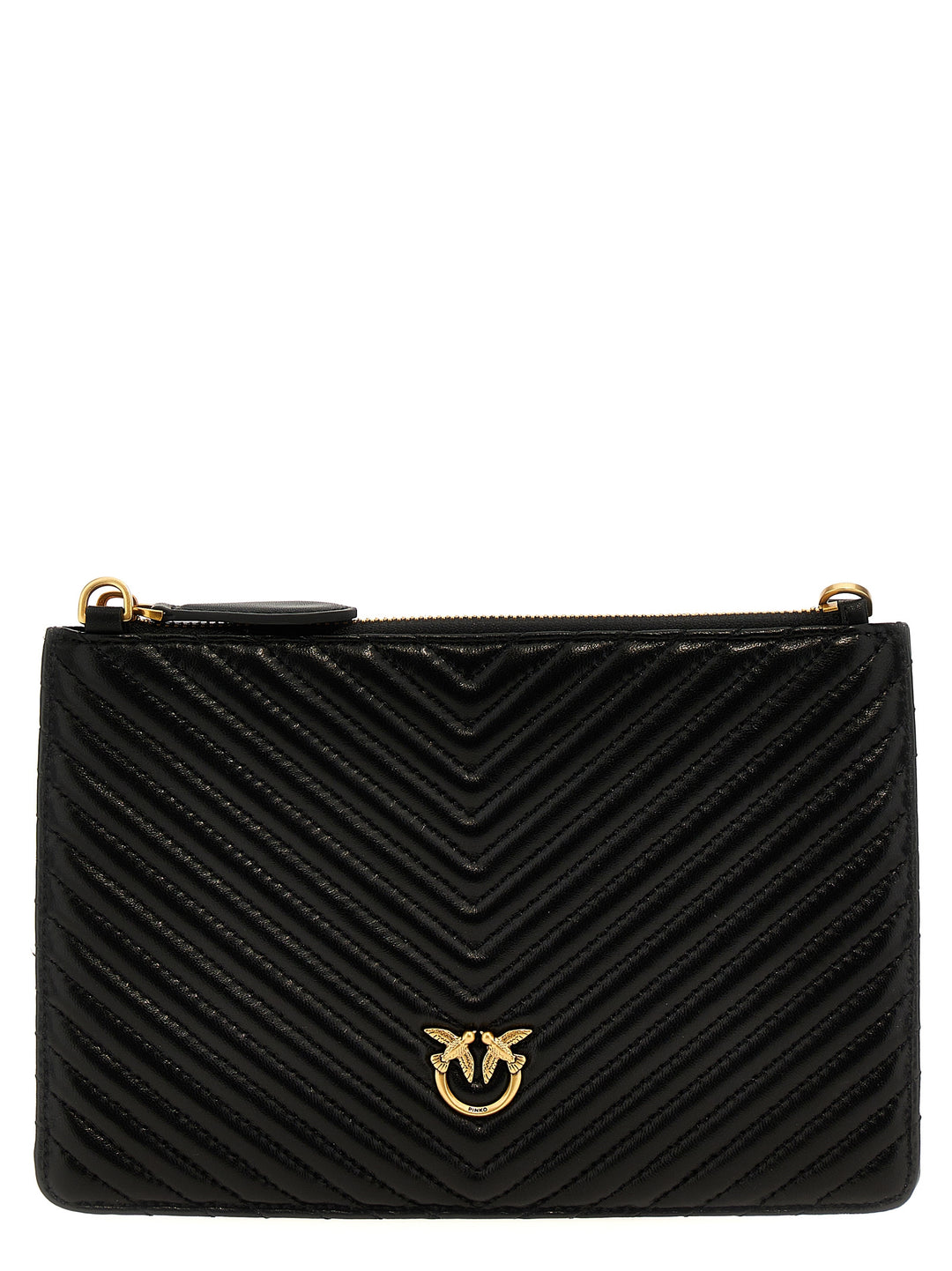 Classic Flat Love Bag Simply Clutch Black