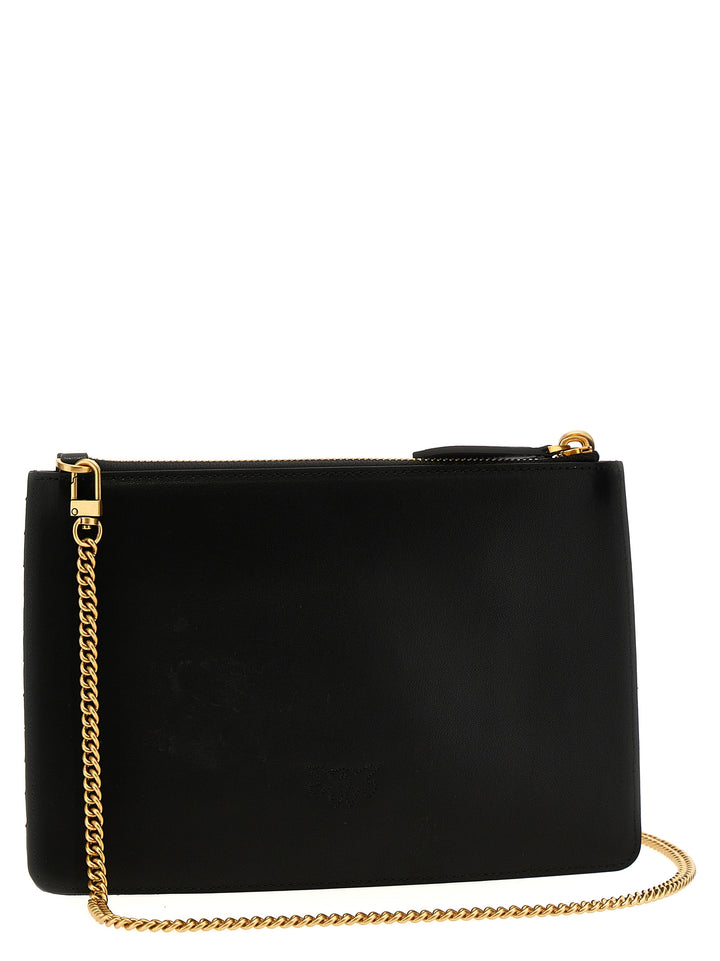 Classic Flat Love Bag Simply Clutch Black