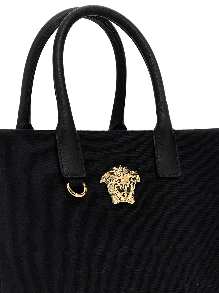 Versace Allover Hand Bags Black