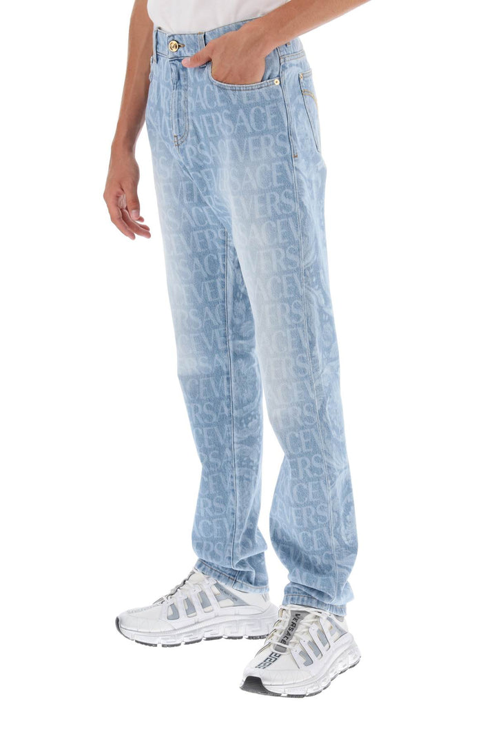 Versace Allover Jeans - Versace - Men