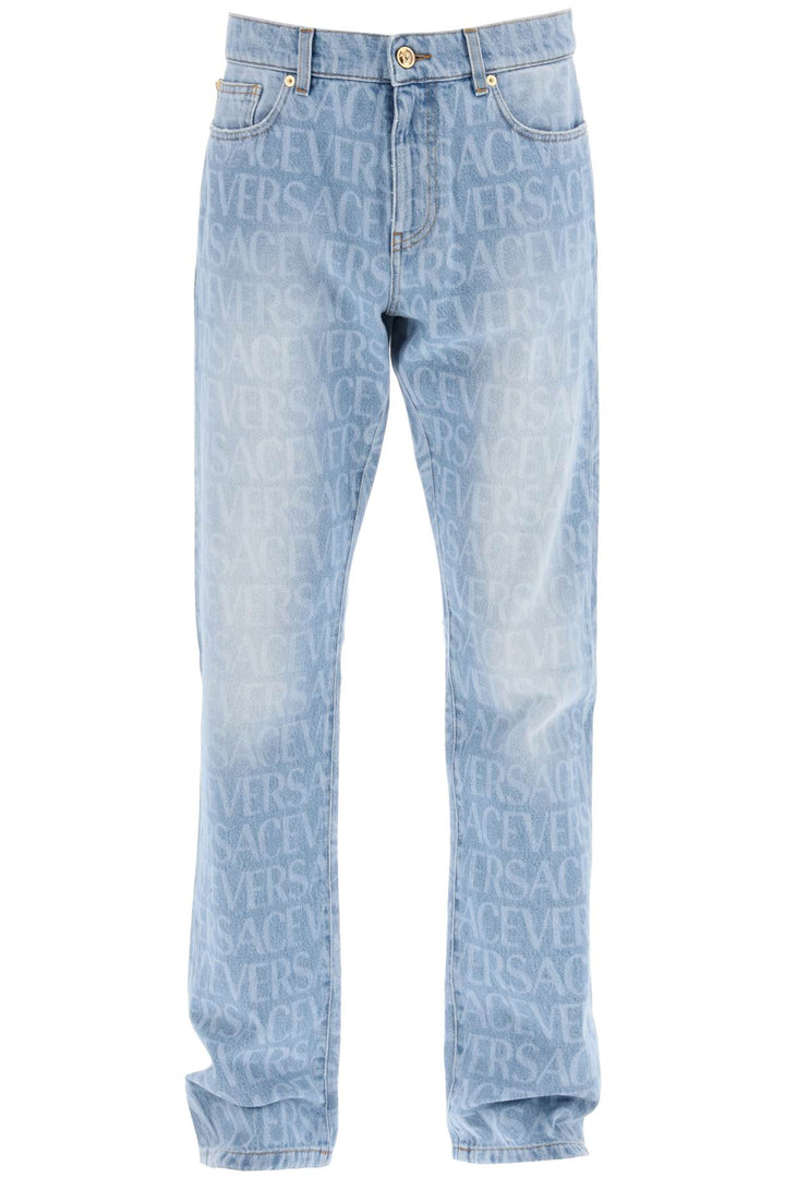 Versace Allover Jeans - Versace - Men