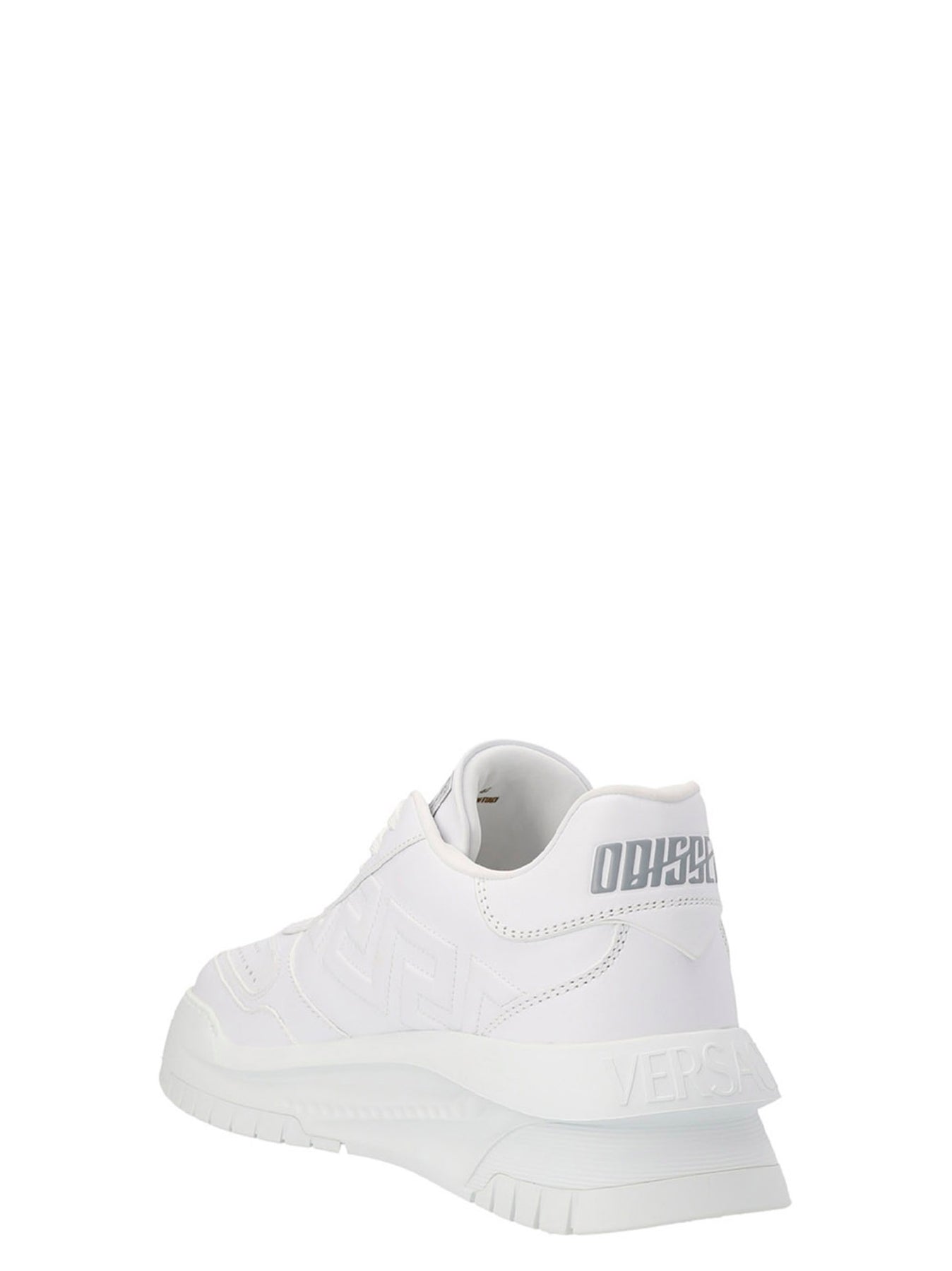 Shop Versace Odissea Greca Sneakers White