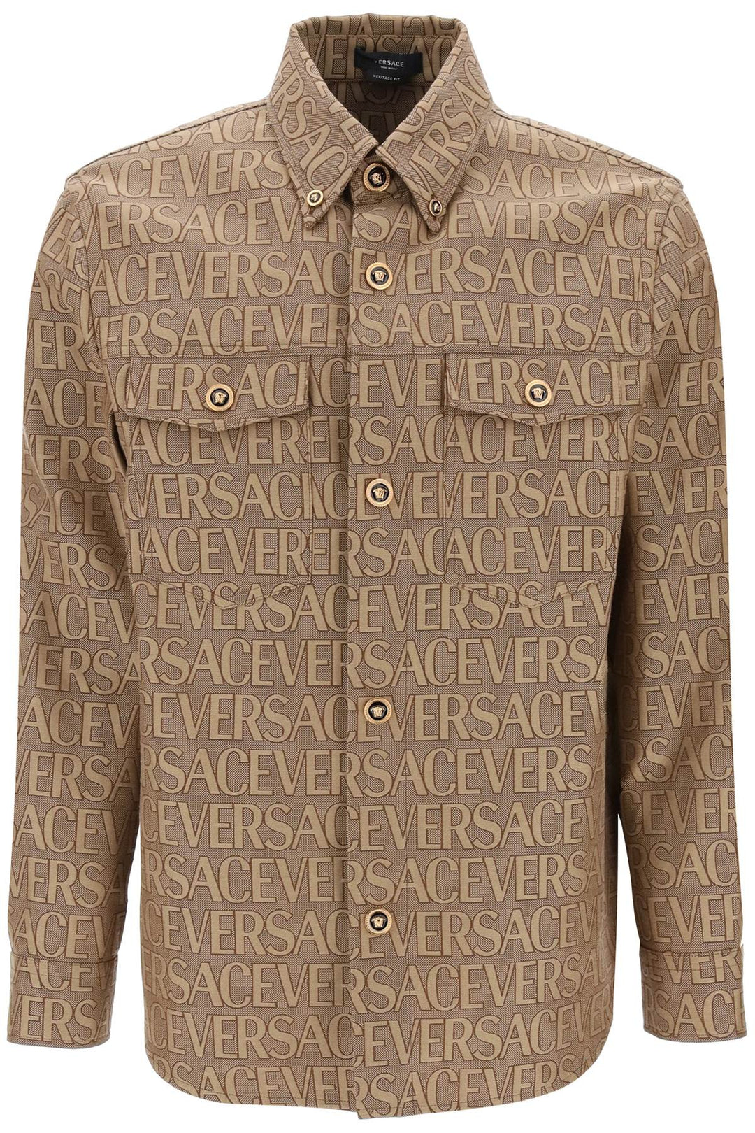 Versace Allover Overshirt Jacket - Versace - Men