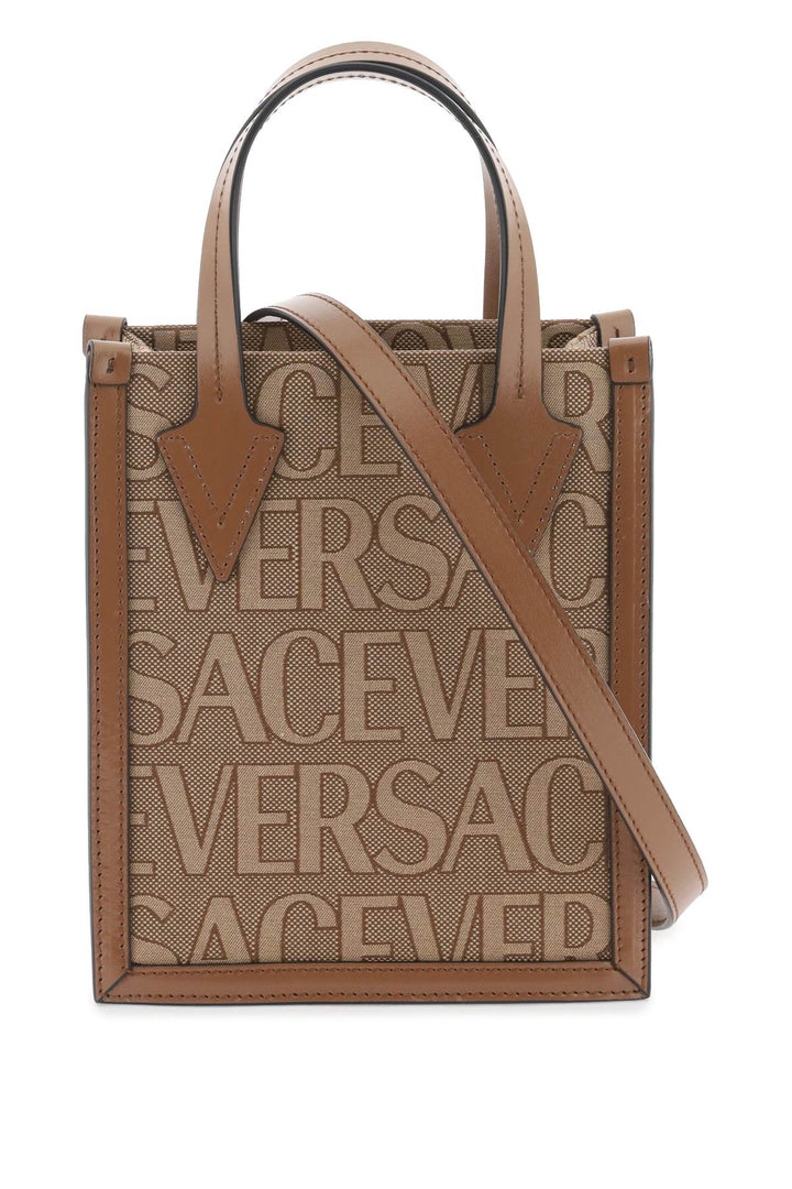 Versace Allover Small Tote Bag - Versace - Men