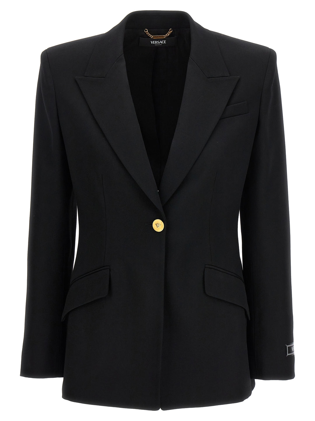 Single-Breasted Blazer Blazer And Suits Black