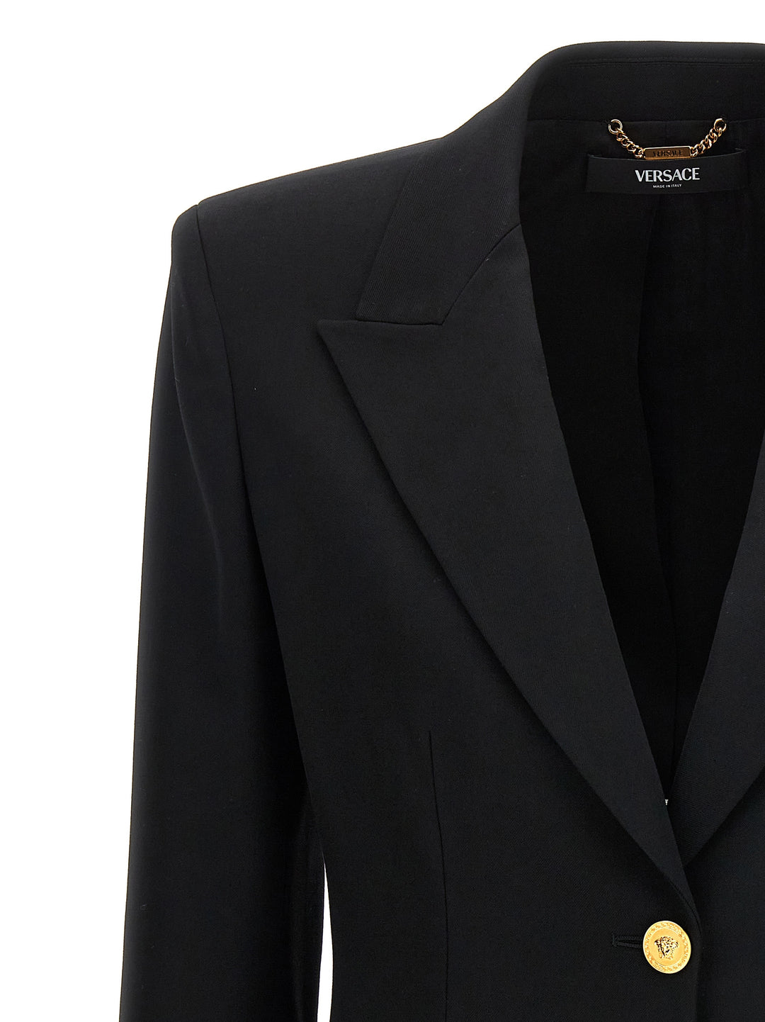 Single-Breasted Blazer Blazer And Suits Black