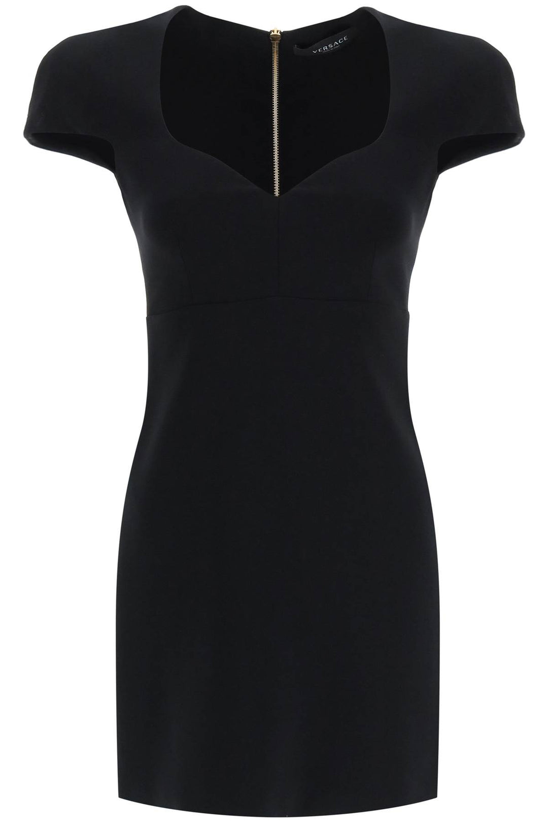 Crepe Mini Dress - Versace - Women