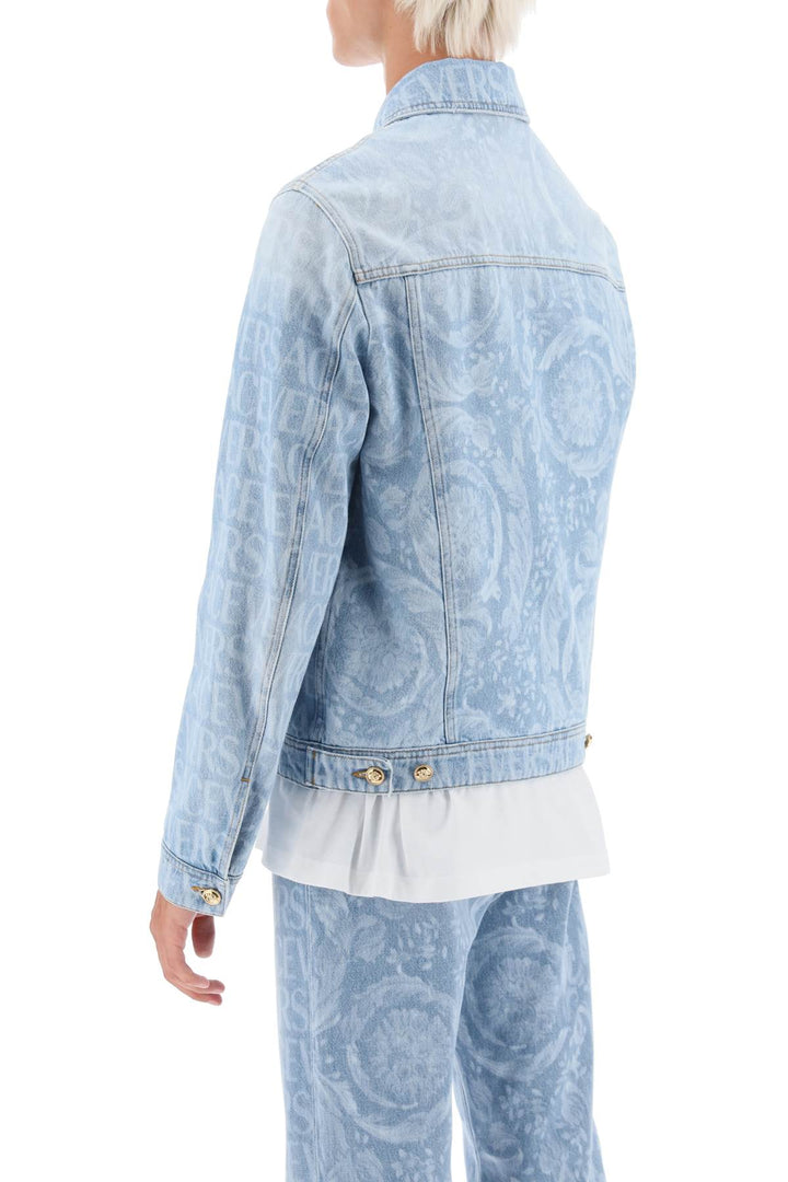 Versace Allover Denim Jacket - Versace - Men