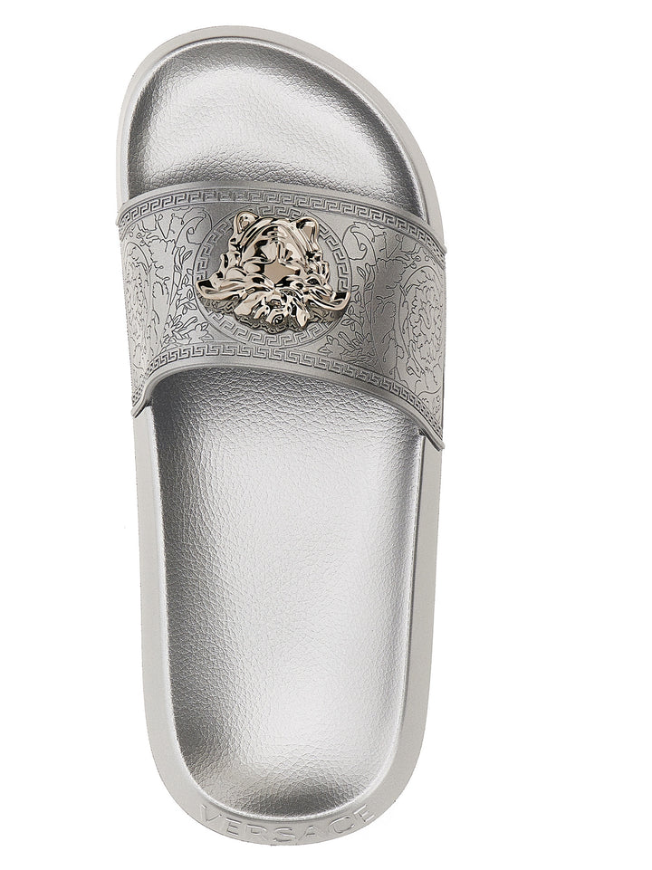 Medusa Sandals Silver