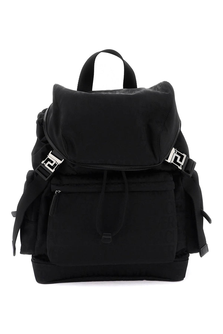 Versace Allover Neo Nylon Backpack - Versace - Men