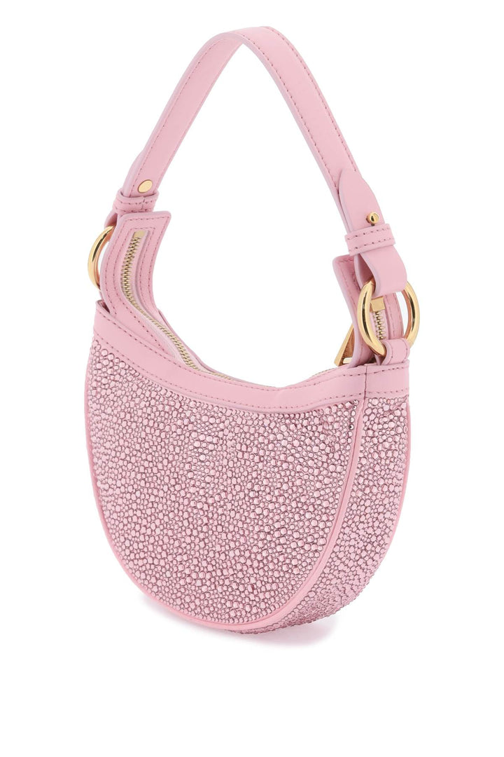 Repeat Mini Hobo Bag With Crystals - Versace - Women