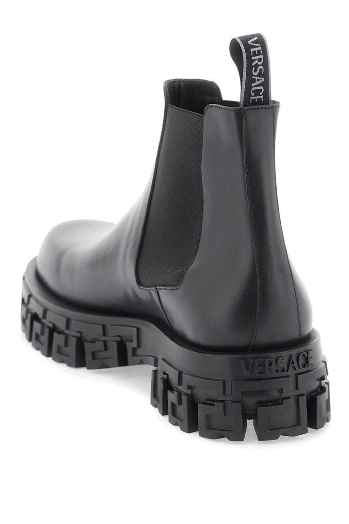 'Greca Portico' Chelsea Boots - Versace - Men