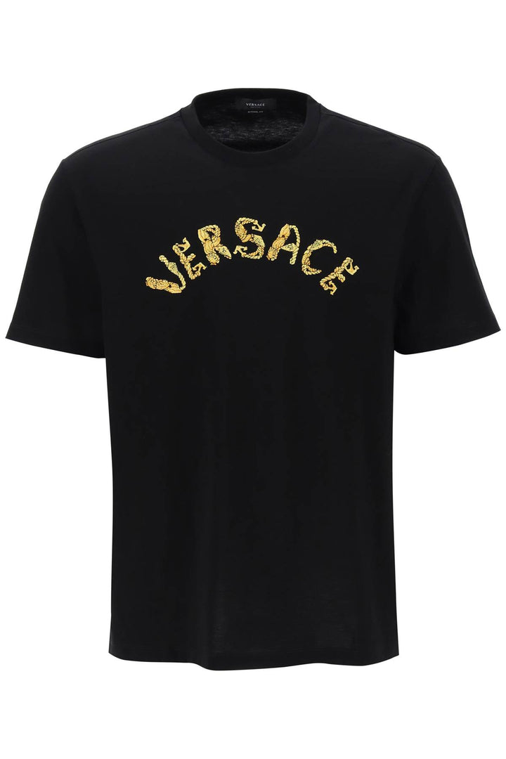 Seashell Baroque T Shirt - Versace - Men