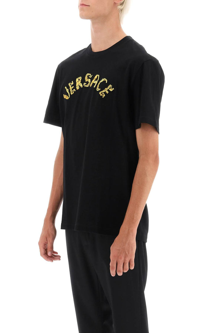 Seashell Baroque T Shirt - Versace - Men