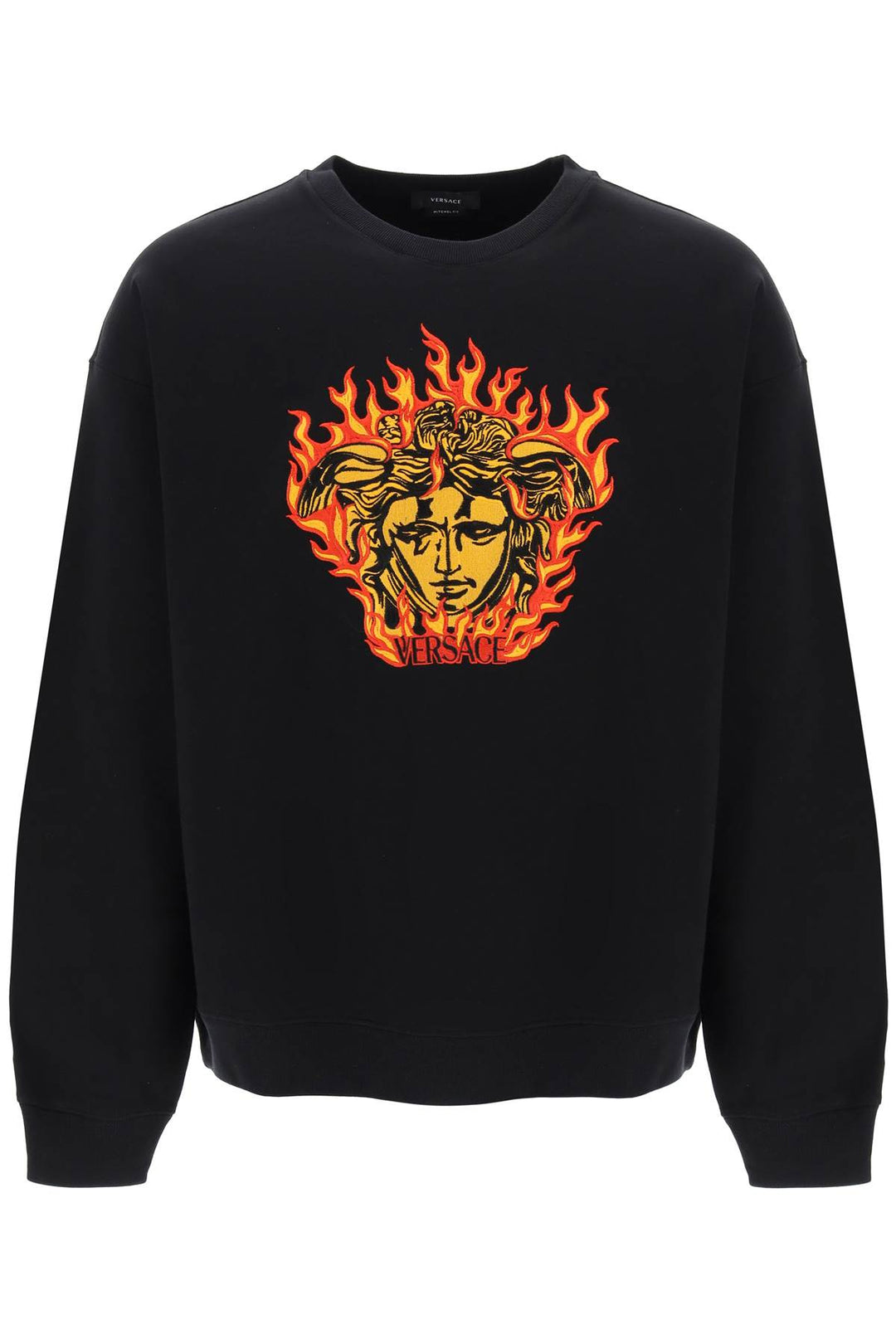 Medusa Flame Sweatshirt - Versace - Men