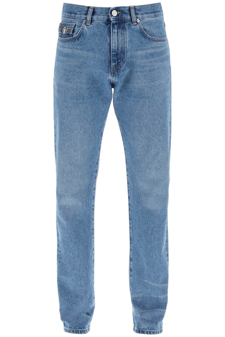 Medusa Biggie Regular Fit Jeans - Versace - Men