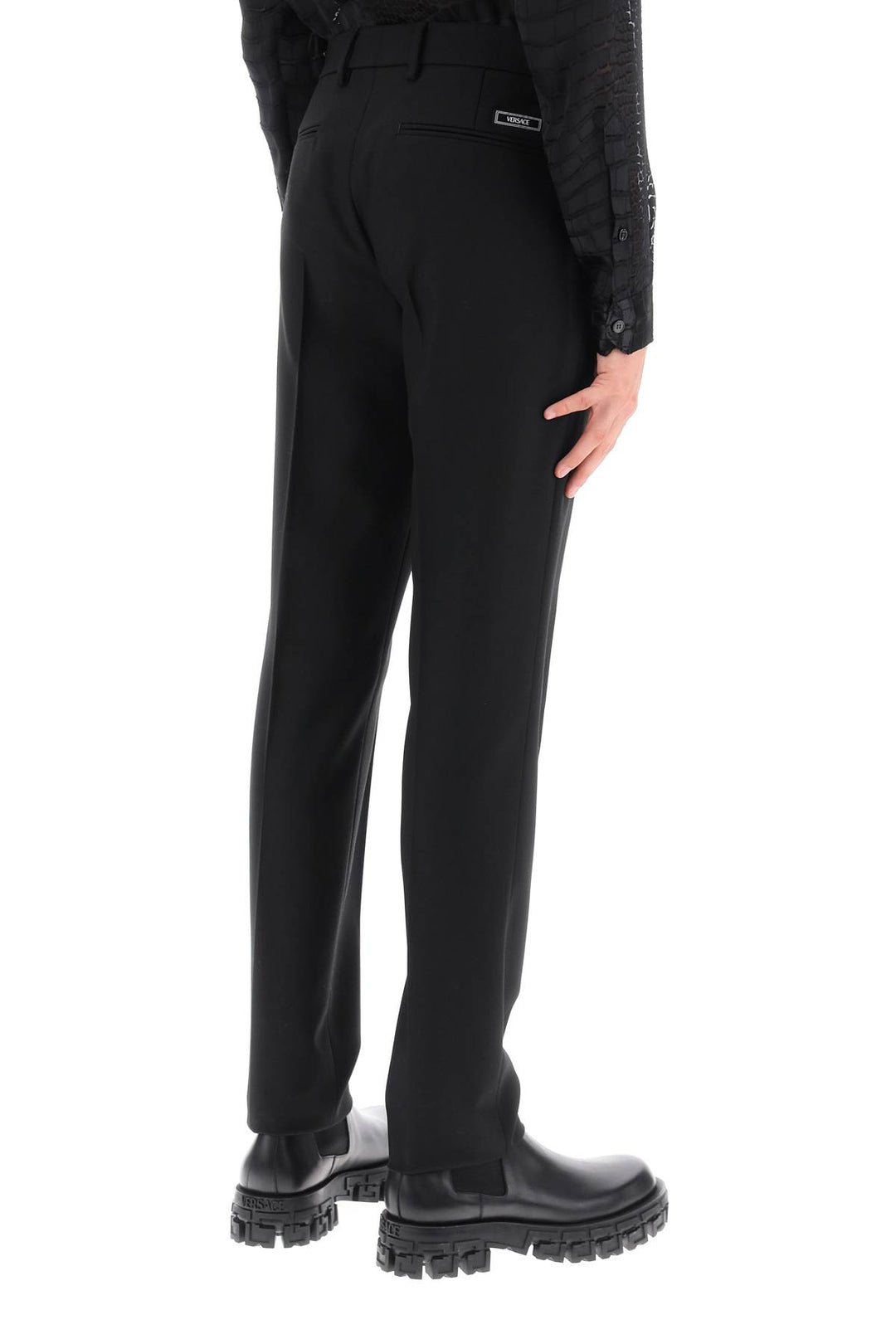 Tailoring Cigarette Pants - Versace - Men