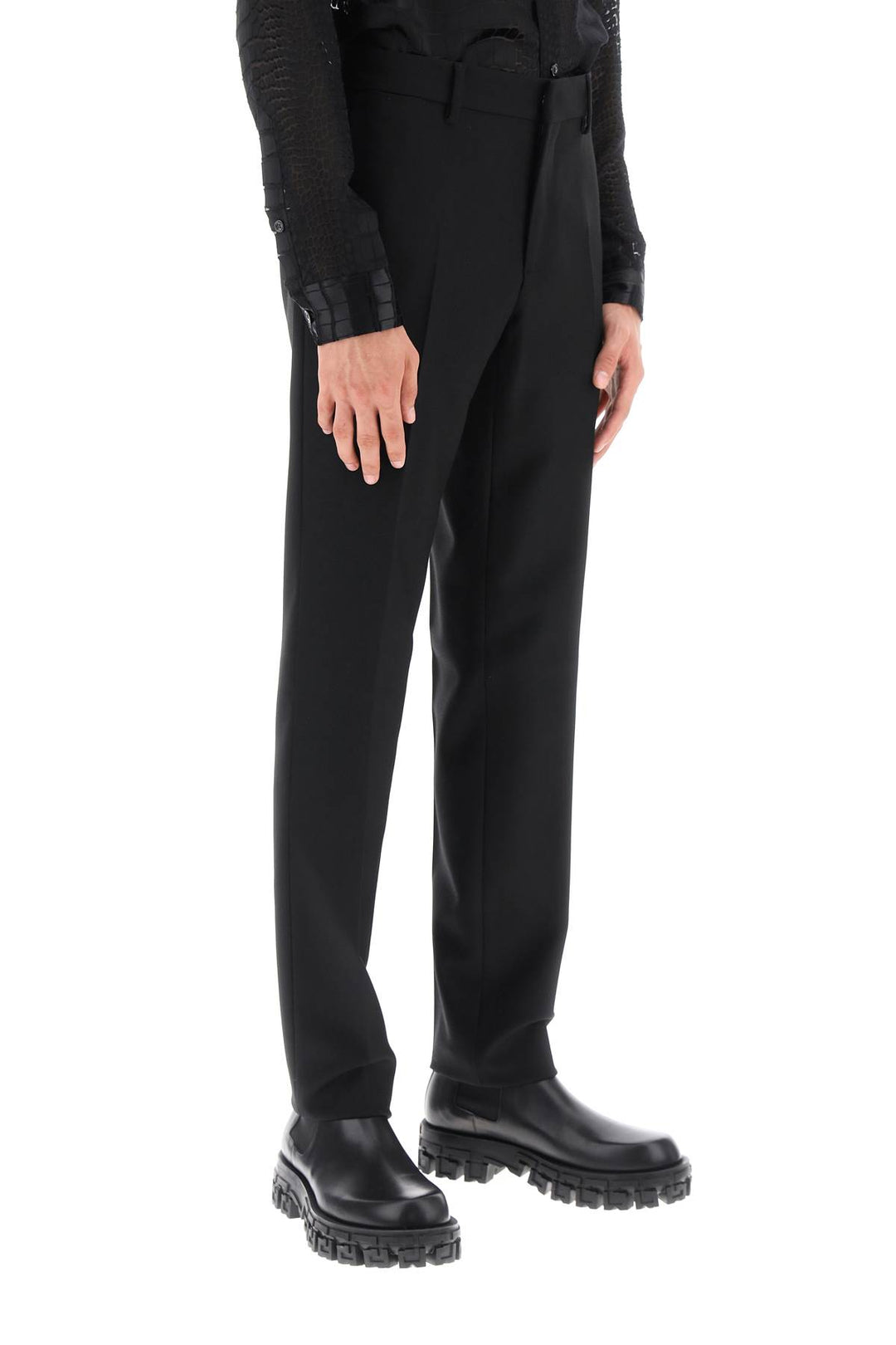 Tailoring Cigarette Pants - Versace - Men