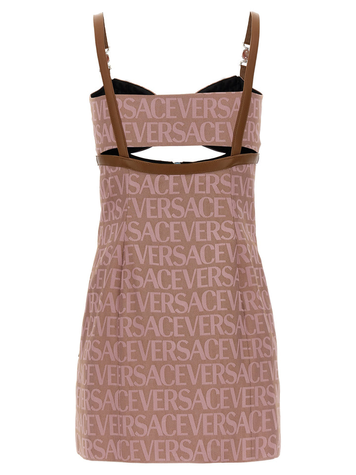 Versace Allover Dresses Pink