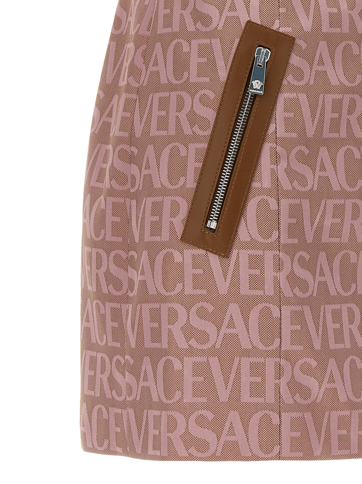 Versace Allover Dresses Pink