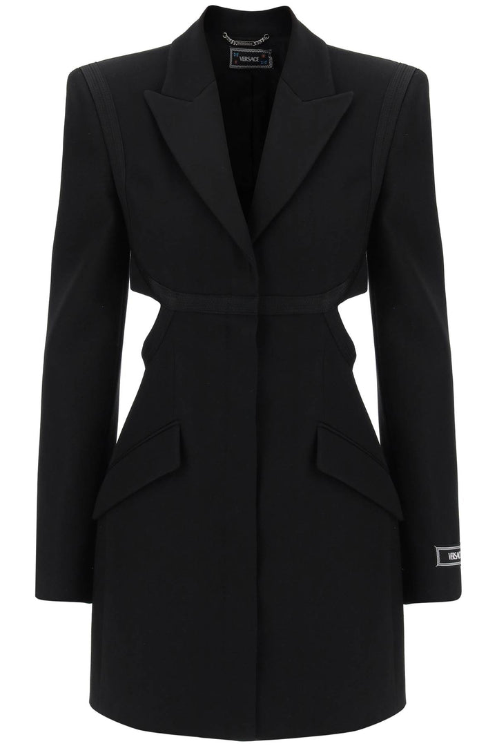 Blazer Dress With Cut Outs - Versace - Women