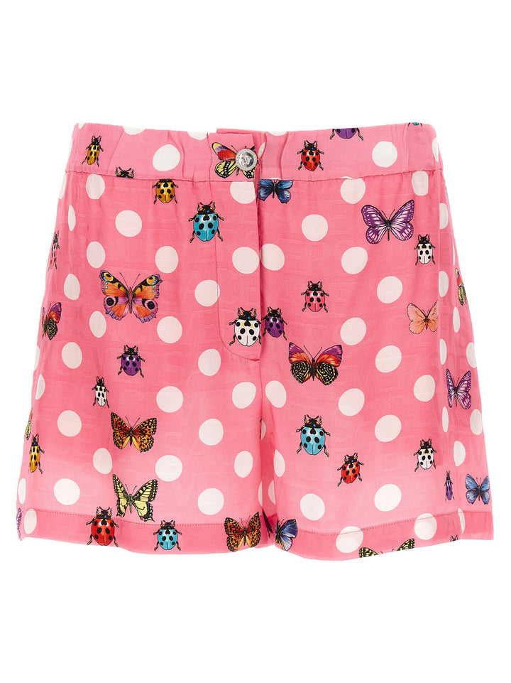 Heritage Butterflies & Ladybugs Polka Dot Bermuda, Short Pink