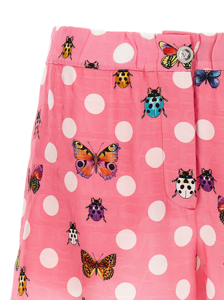 Heritage Butterflies & Ladybugs Polka Dot Bermuda, Short Pink