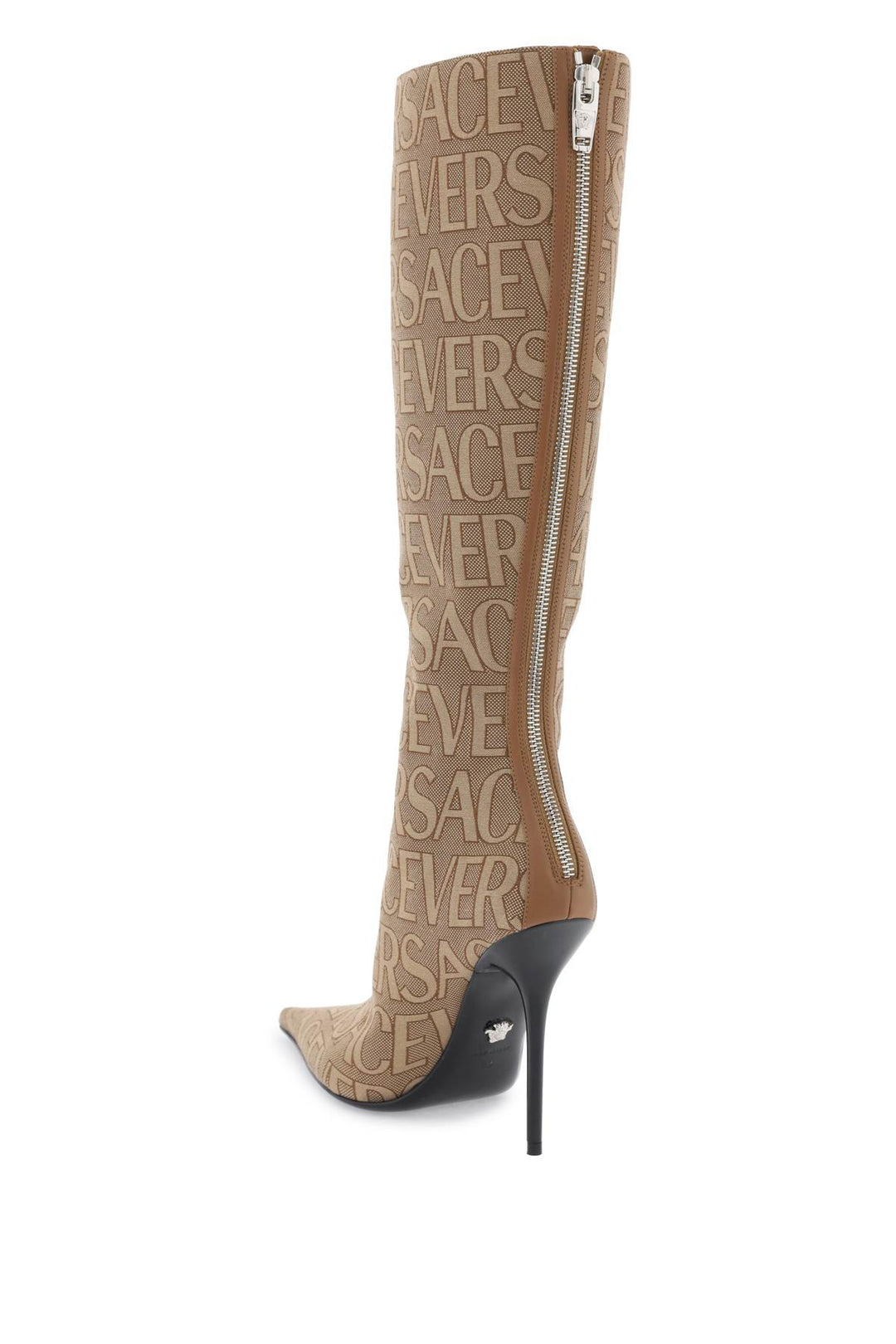 'Versace Allover' Boots - Versace - Women