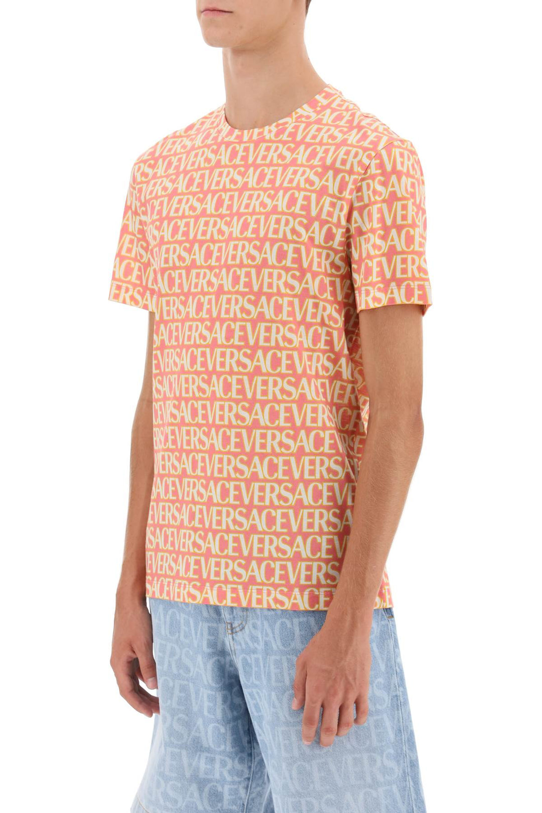 Versace Allover T Shirt - Versace - Men