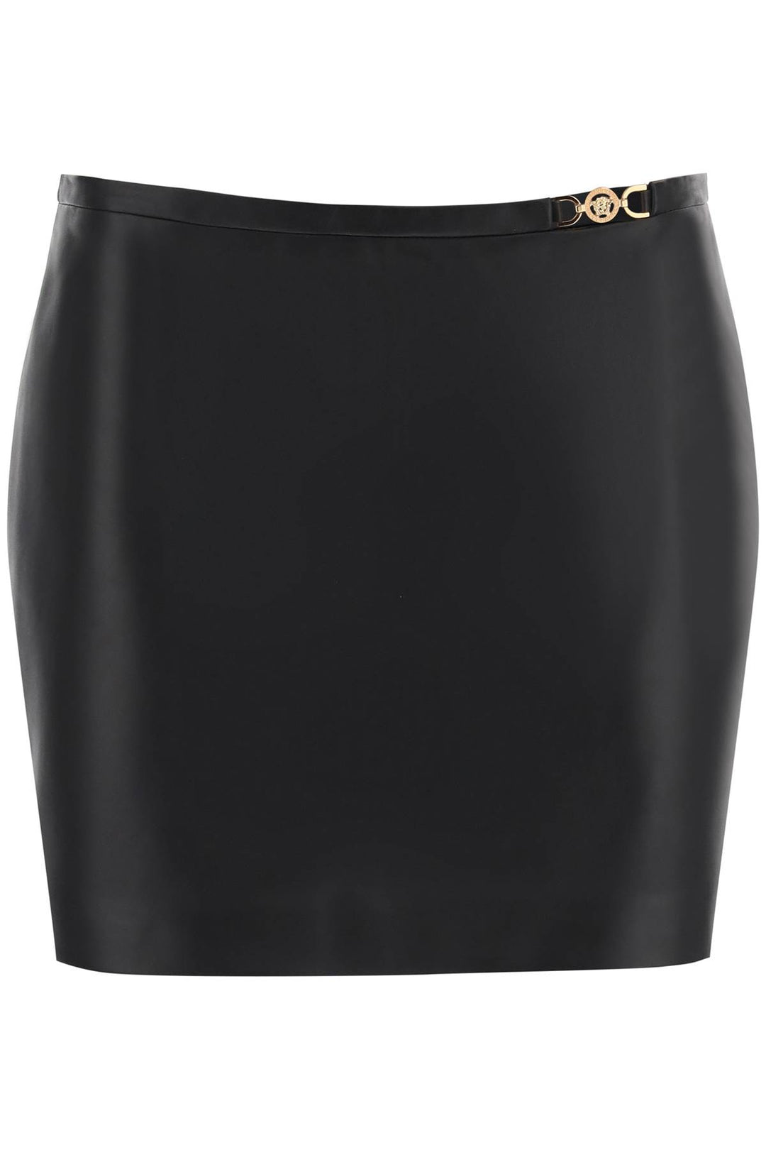 Medusa '95 Leather Mini Skirt - Versace - Women