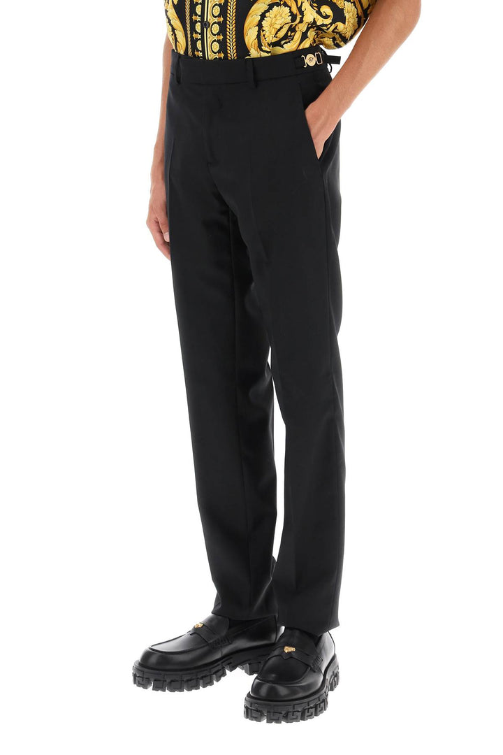 Tailored Pants With Medusa Details - Versace - Men