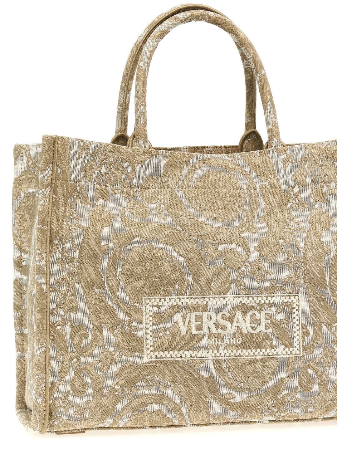 Athena Barocco Tote Bag Beige