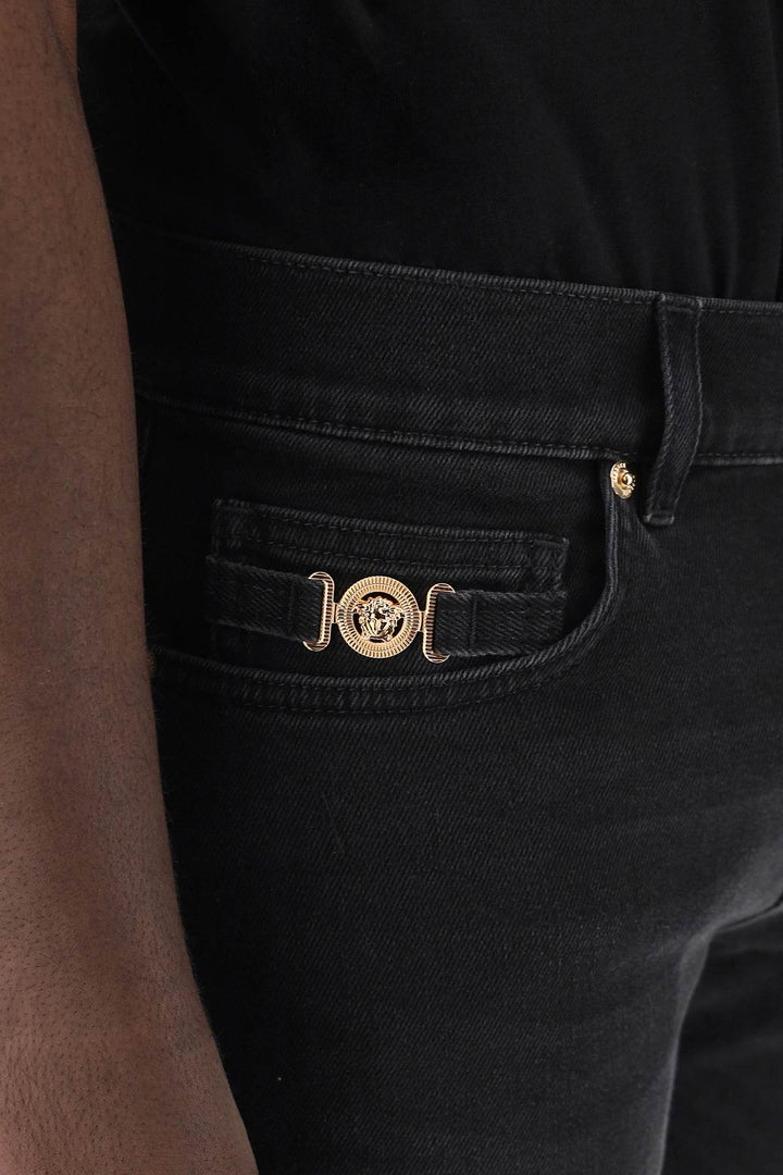 Jeans Slim Medusa Biggie - Versace - Men