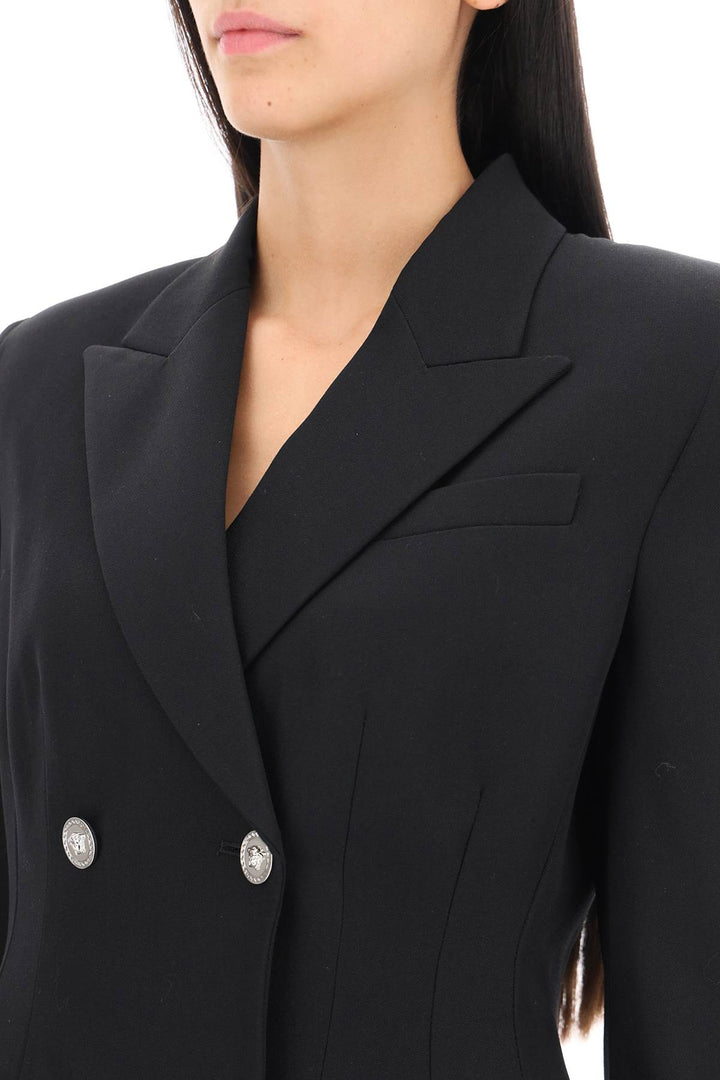 Hourglass Double Breasted Blazer - Versace - Women