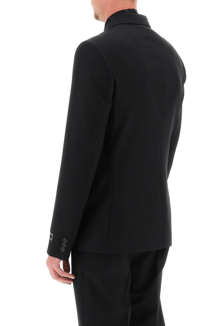 Tailoring Jacket In Wool - Versace - Men